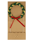 Paper Wreath Cake Topper