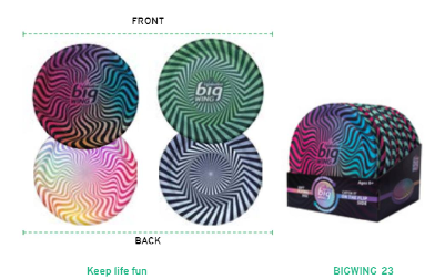 Big Wing Flying Disc (2 diseños)