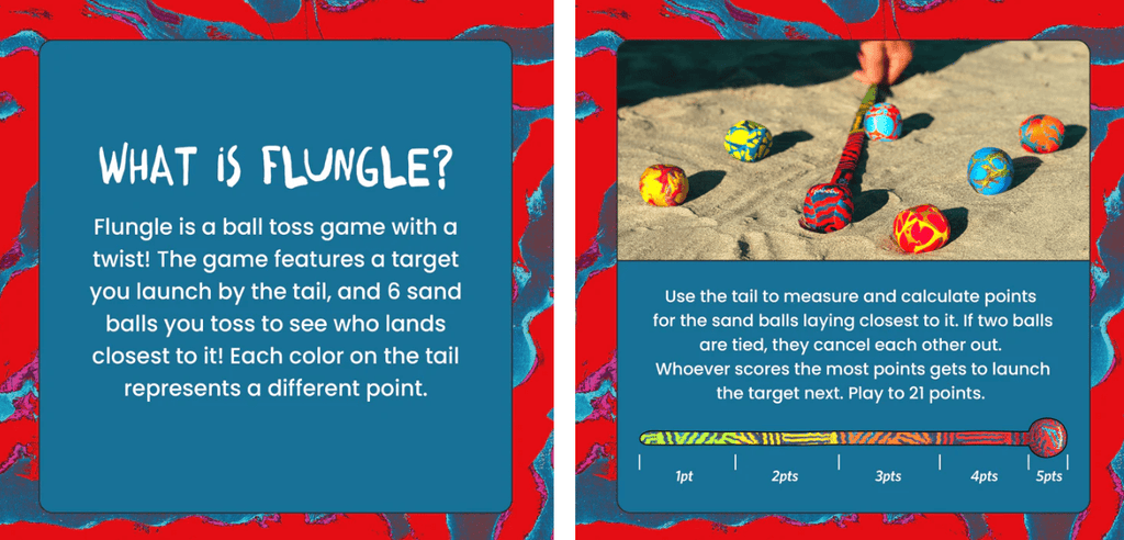 Flungle Ball Toss Game