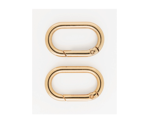 Snap Hook L Gold