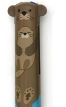 Twice As Nice 2 color click pens (6 animales)