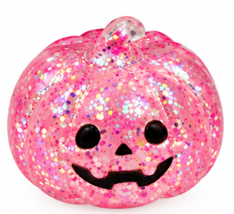 Squishy Halloween Moltose Glitter Pumpkin