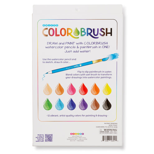 ColorBrush Watercolor Pencil+ Paintbrush