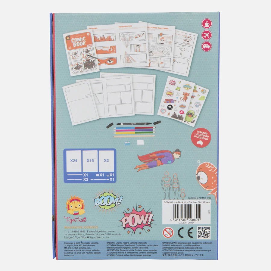 Comic Book Kit - Practice. Plan. Create