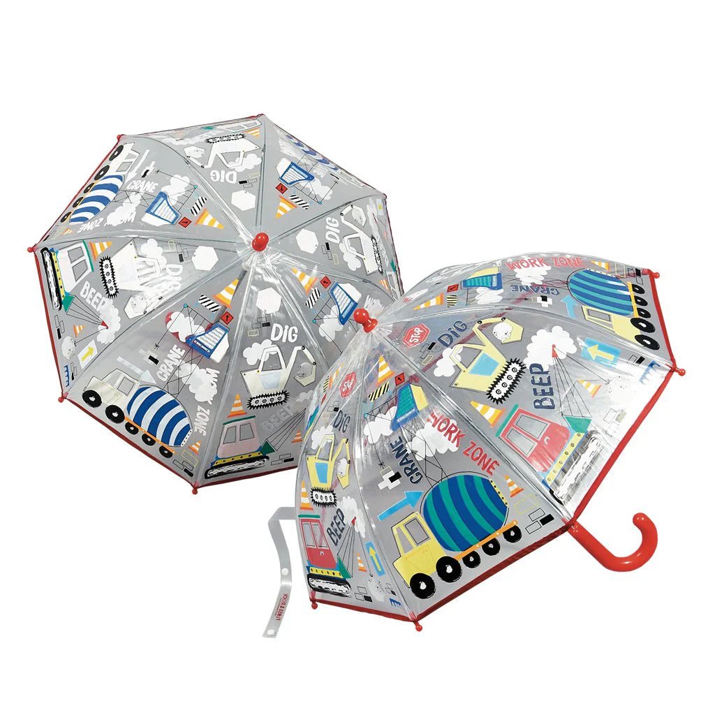 Transparent Colour Changing Umbrella - Construction