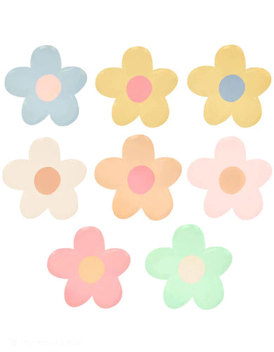 Daisy Shaped Plates