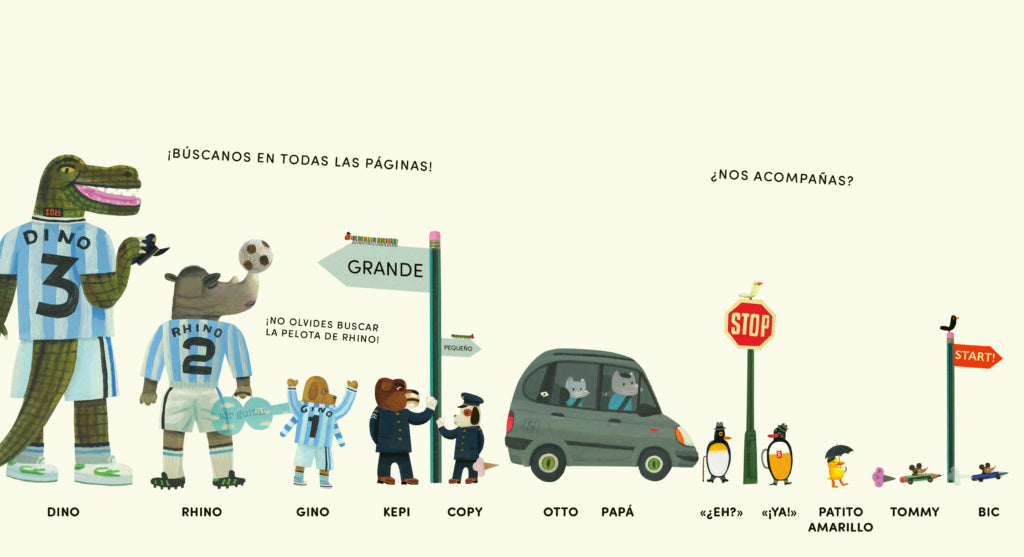 Otto pasea por la ciudad
