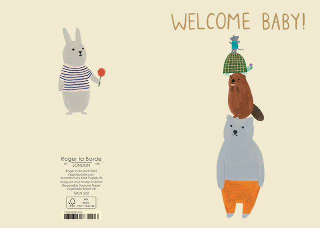 Baby Toy Tower Petite Card single