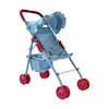 My First Doll Stroller Light Denim Red