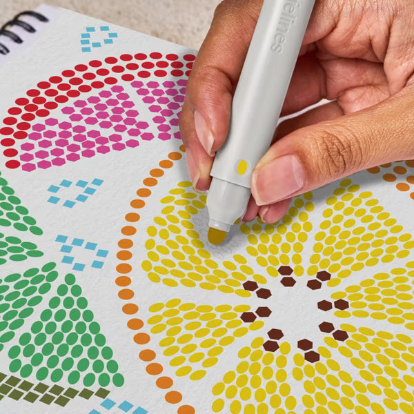 Lifelines FlowArt: Stamp by Shape Secret Garden