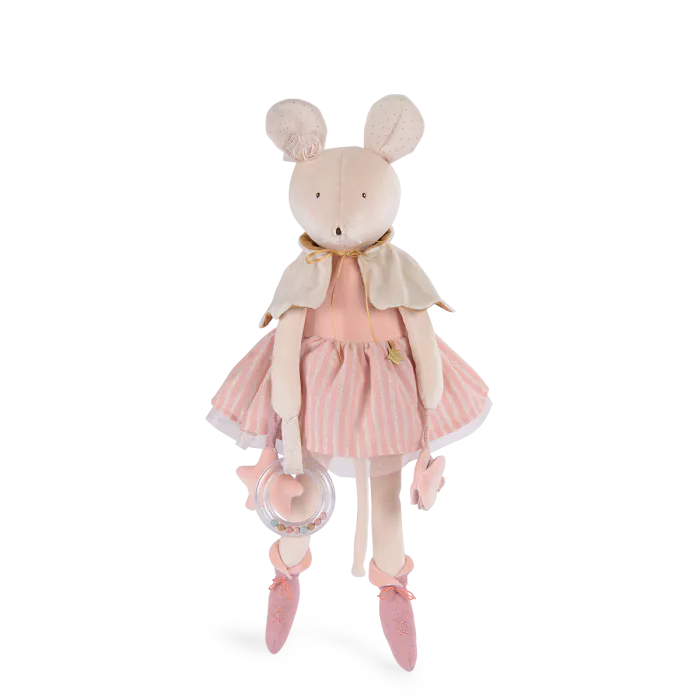 Peluche de actividad - Ratón Rosa Grande