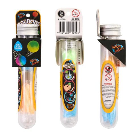 Bouncy Ball Test Tube (3 colores)