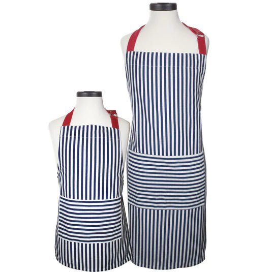 Striped Adult & Youth Apron Boxed Set