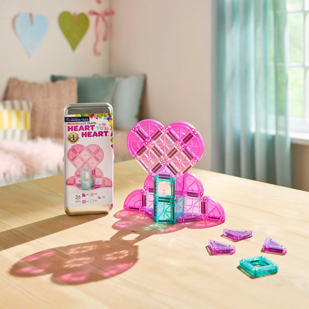 Heart to Heart  Magna-Tiles MicroMags Travel