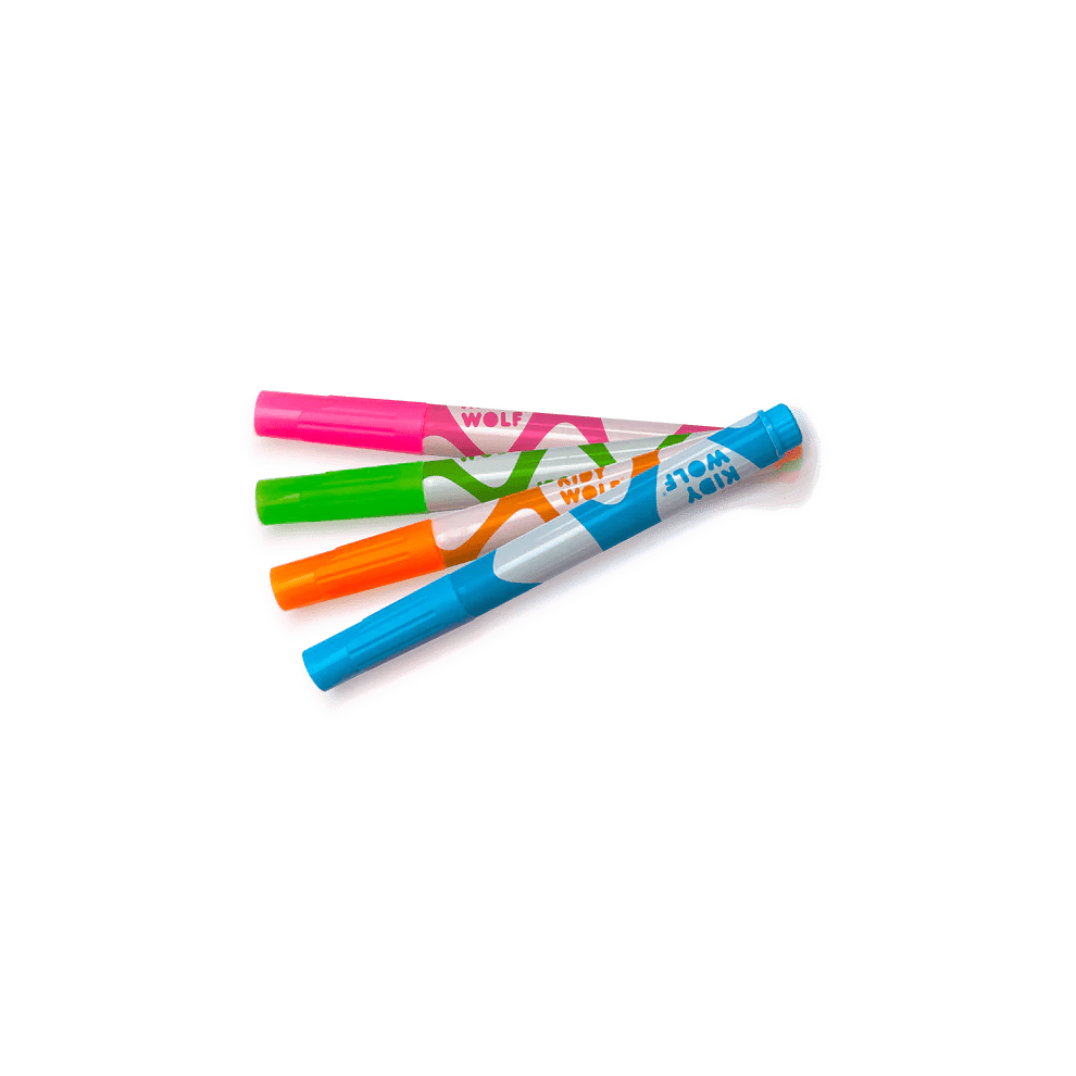 Kidymarker Fluorescent RGBO Markers
