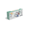 Kidyroll 1 x 5 RRGGB Colored Paper Rolls for Kidyprint