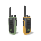 Kidytalk Walkie Talkies Green - Orange