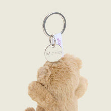 Brown Curly Bear Warmies Charm