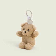 Brown Curly Bear Warmies Charm