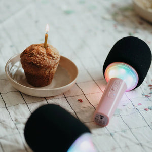 Kidymic Karaoke Microphone Pink