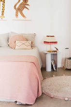 Knitted cushion little oasis natural - Pale Pink