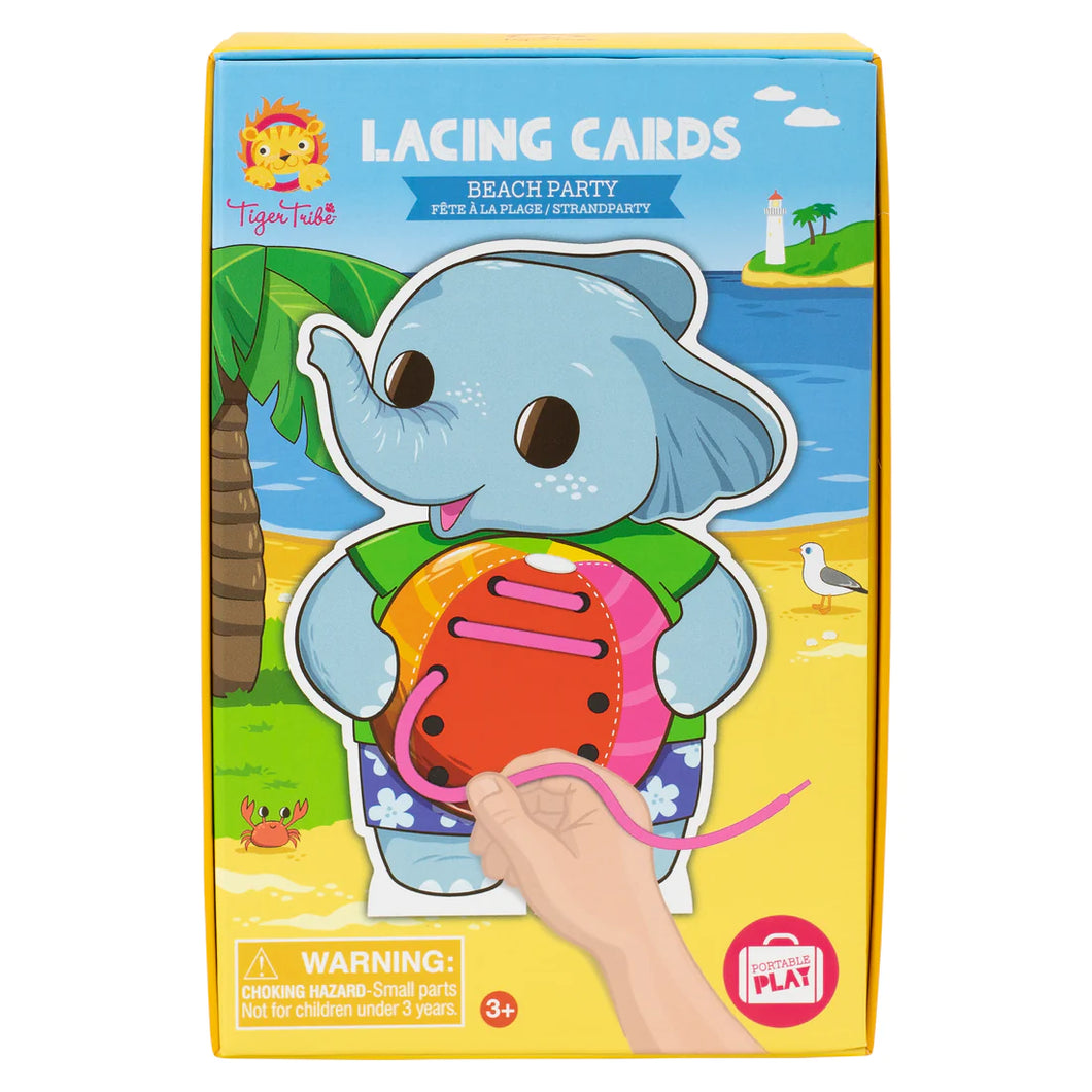 Lacing Cards - Beach Party