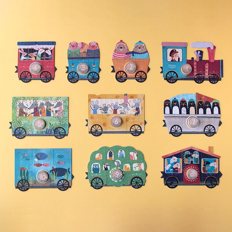 Puzzle - My little train