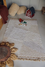 Washable Play Rug  Farm Field