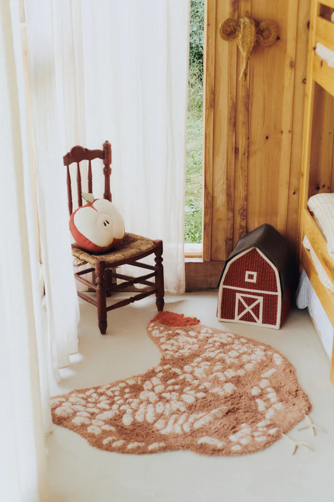 Washable rug Chicken