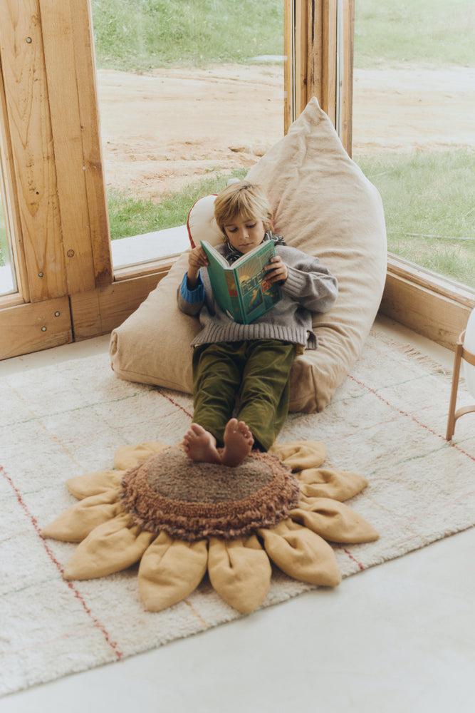 Floor Cushion Sun Flower