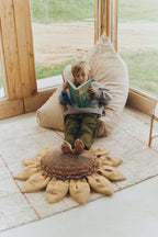 Floor Cushion Sun Flower