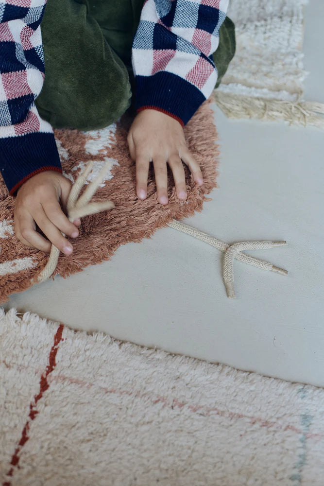 Washable rug Chicken