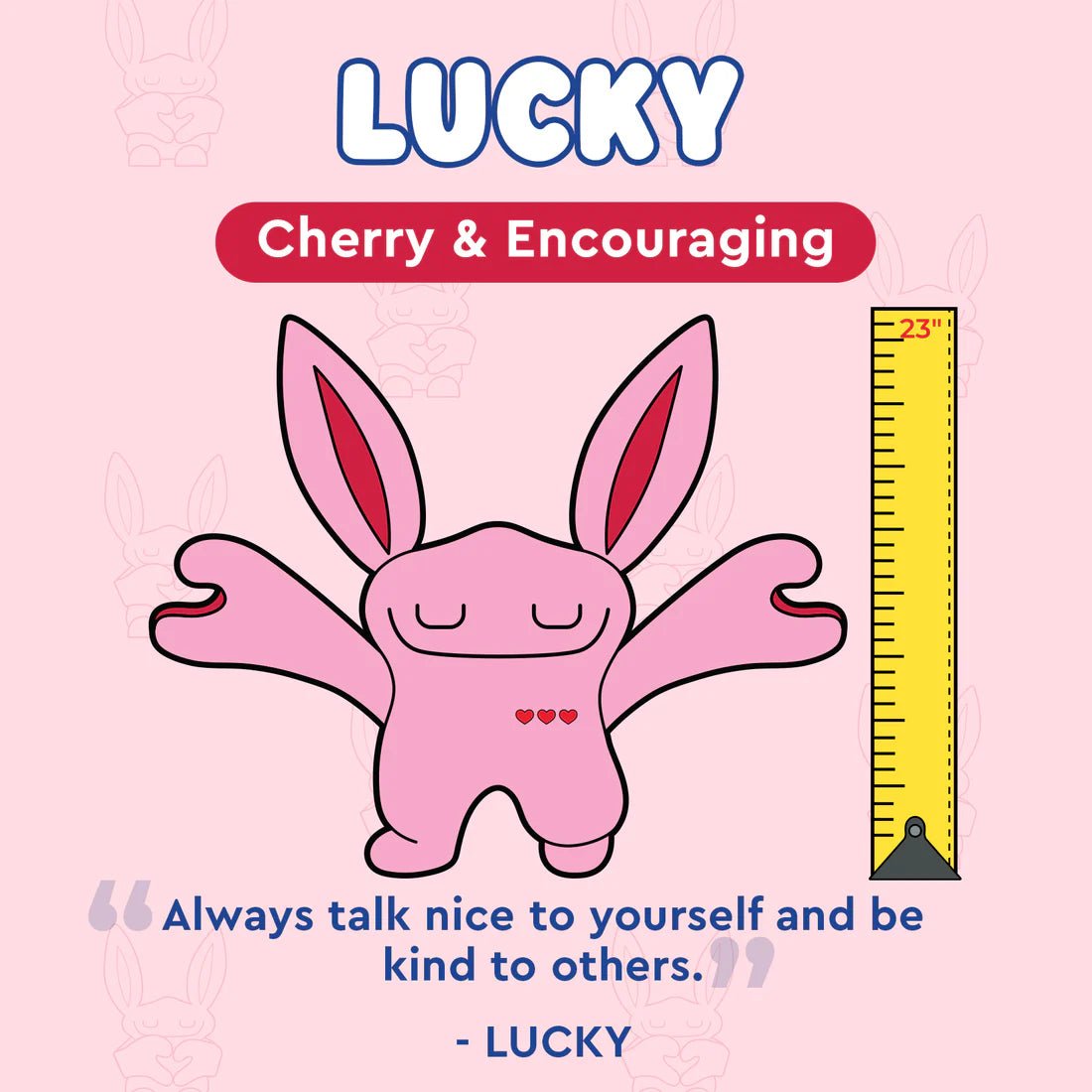 14" Plush-Lucky