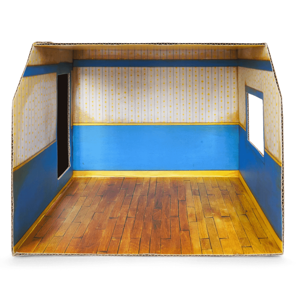 Cardboard Room - Kid's Bedroom