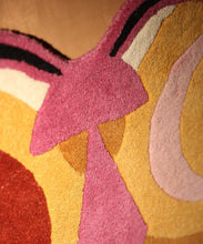 Melody Moon Butterfly Rug Ocre Large