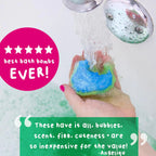 Bubbling Bath Bomb (2 colores)