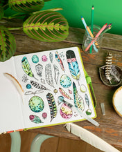 Cuaderno de colorear acuarela mágica