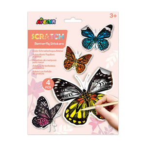 Natural Creation Scratch Sticker Butterfly