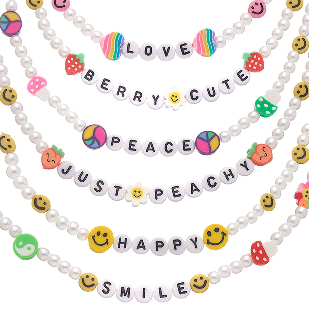 Straight Up Charmed Necklace ( 6 tipos)