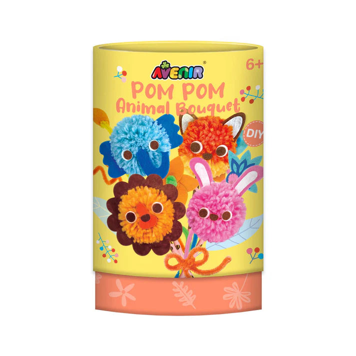 Pompom bouquet - Animals
