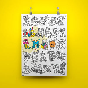 ABC - Giant poster