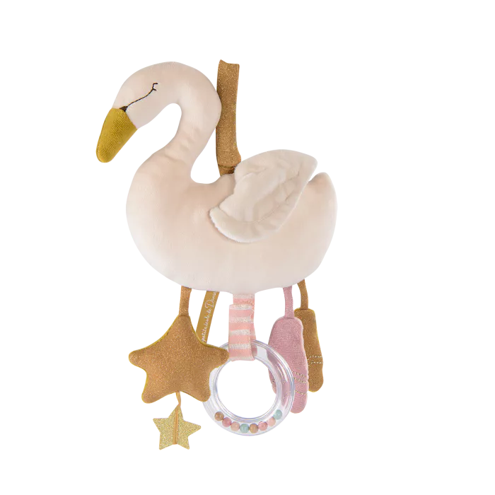 Peluche cisne colgante