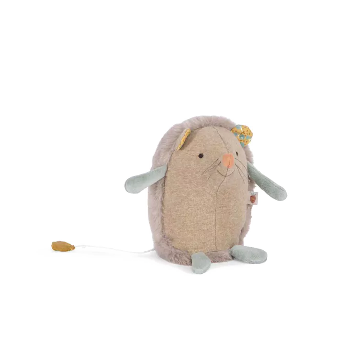 Muñeco musical erizo Trois petits lapins