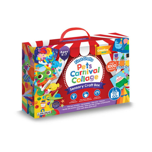 Pets Carnival Collage Sensory Craft Box