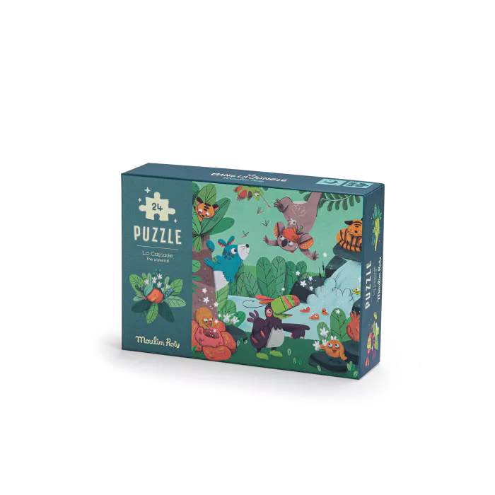 Puzzle fosforescente La Cascada (24 piezas)