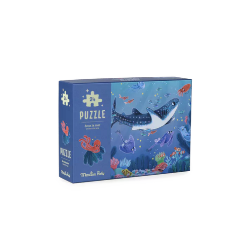 Puzzle fosforescente Bajo el mar 24 piezas