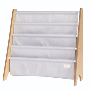 Recycled Fabric Kids Book Rack - Solid Colors (4 colores)