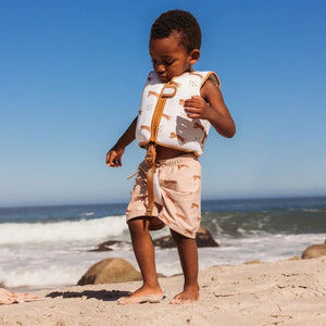 Life Jacket 1-2 years Brown Leopard Animal