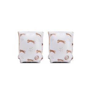 Swimming Armbands Brown Leopard Animal