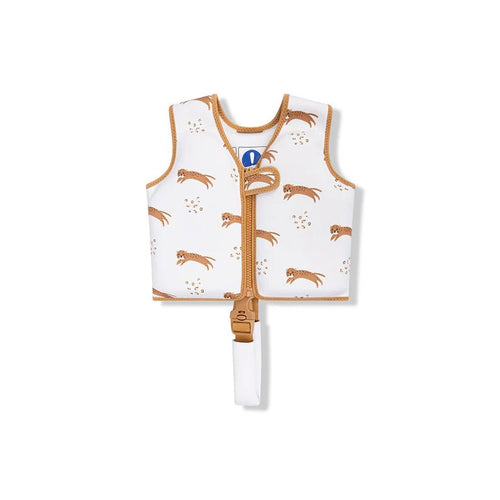 Life Jacket 1-2 years Brown Leopard Animal